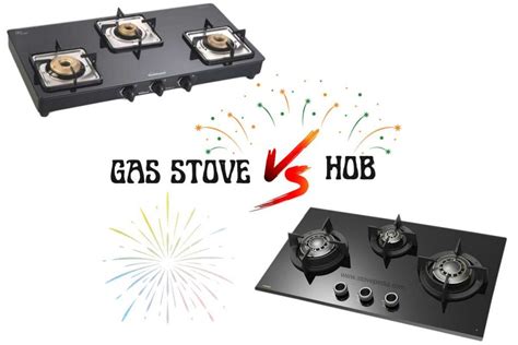 what is the difference between hob and gas stove